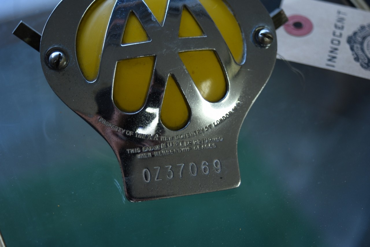 UK ヴィンテージ AA Automobile Association カーバッチ 101435
