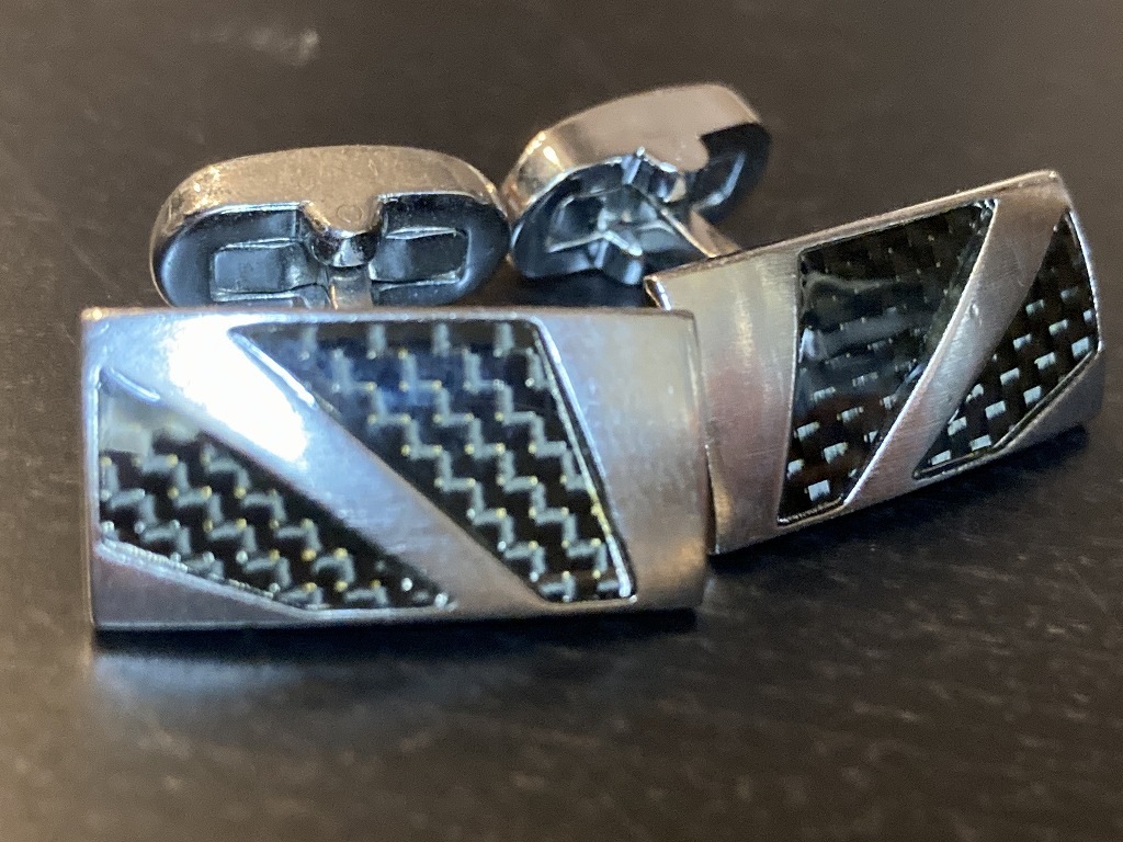 107432　カフスボタン　カフリンクス　スウィヴル式