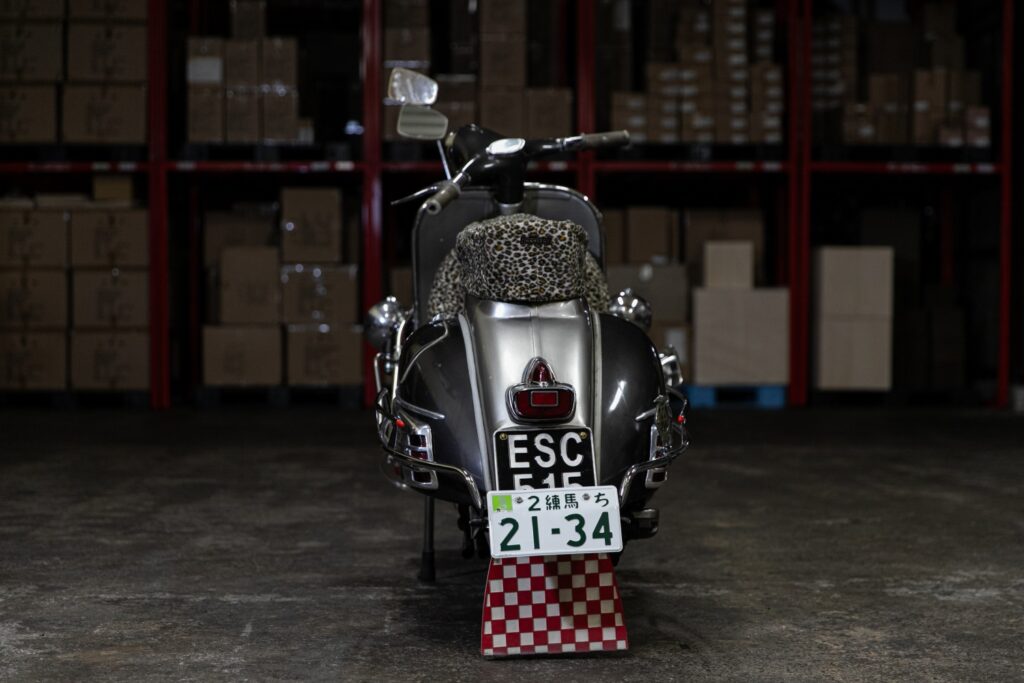 R0005 レンタル　貸出車両 「Douglas Vespa Mods」ダグラス ベスパ モッズ仕様