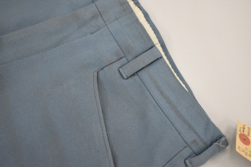 108964 [CO] 「Levi's」panatela スラックス パンツ スタプレ ブルー 42TALON  Levis リーバイス