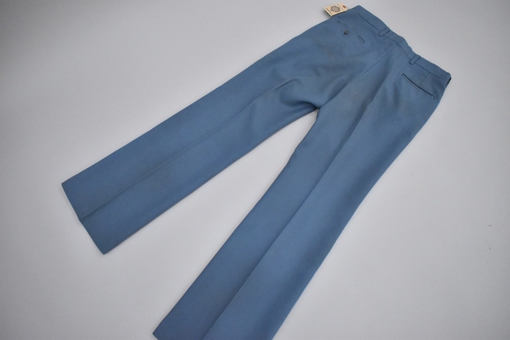 108964 [CO] 「Levi's」panatela スラックス パンツ スタプレ ブルー 42TALON  Levis リーバイス