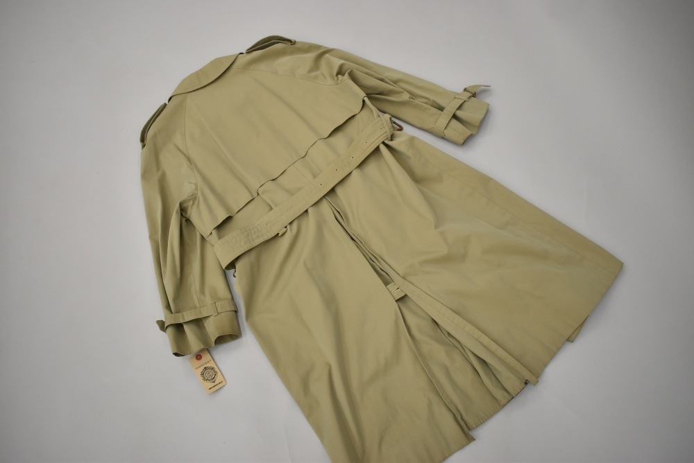 109477 ヴィンテージ「Aquascutum」アクアスキュータム トレンチコート 