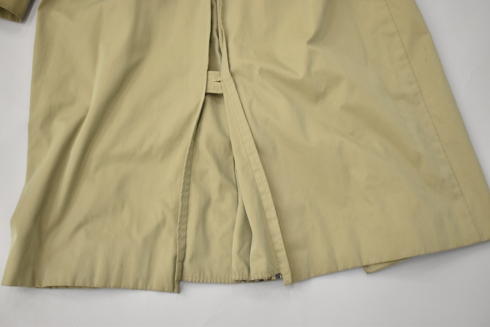 109477 ヴィンテージ「Aquascutum」アクアスキュータム トレンチコート 