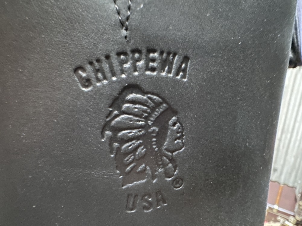 109430 「CHIPPEWA」ロングエンジニアブーツ レザーブーツ  箱付き SIZE 9 1/2