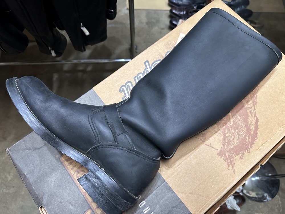 109430 「CHIPPEWA」ロングエンジニアブーツ レザーブーツ  箱付き SIZE 9 1/2