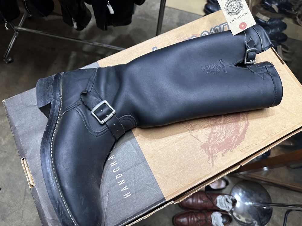 109430 「CHIPPEWA」ロングエンジニアブーツ レザーブーツ  箱付き SIZE 9 1/2