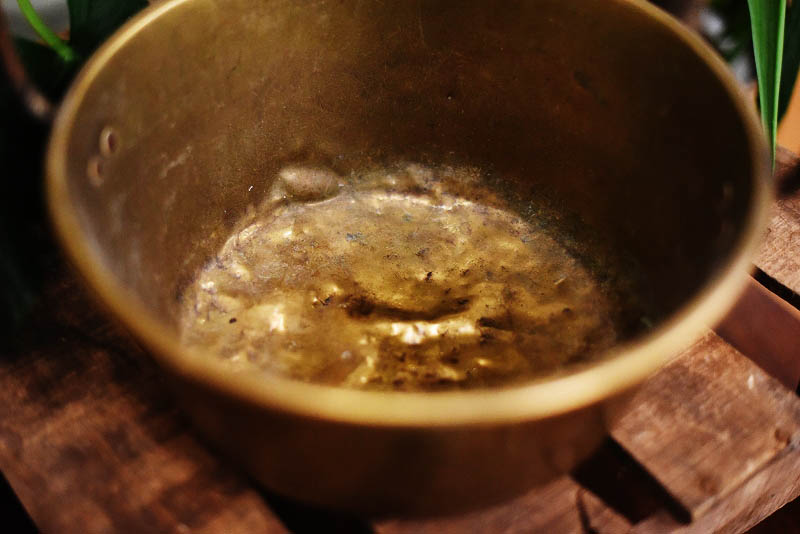 105312 真鍮　ブラス製　パン　鍋　MADE IN ENGLAND　英国