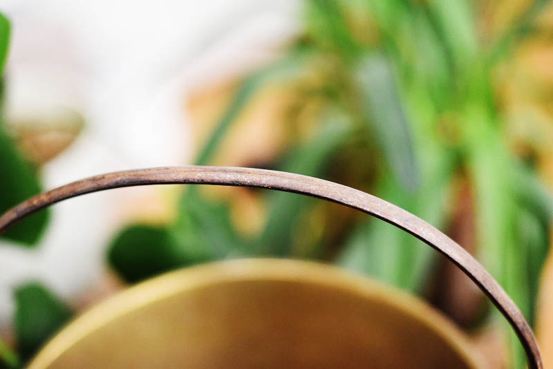 105312 真鍮　ブラス製　パン　鍋　MADE IN ENGLAND　英国