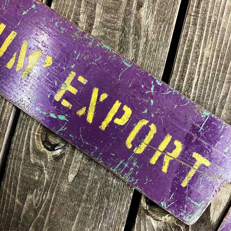 105590 ヴィンテージ　サインプレート　看板　 MADE IN ENGLAND