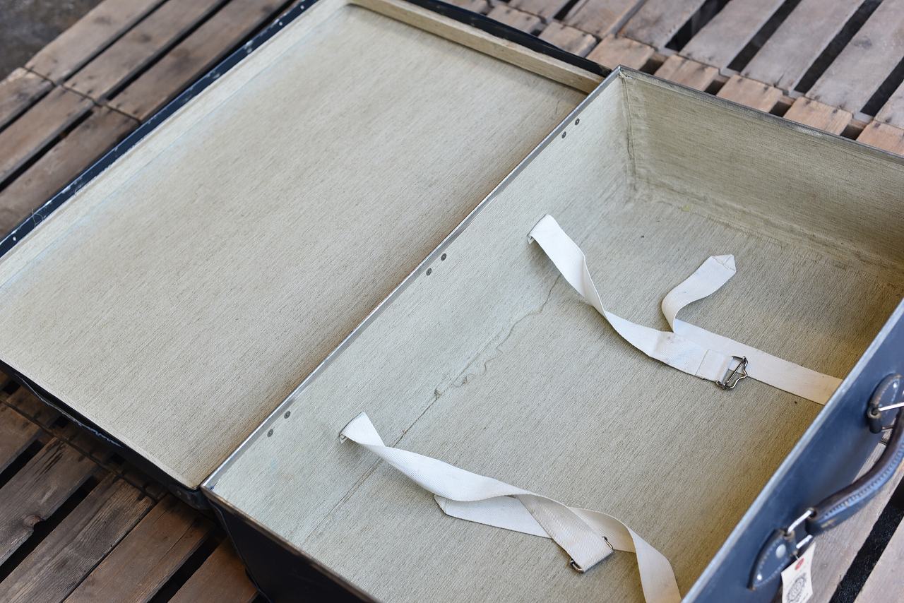 106001 UK ヴィンテージ　英国 グローブ トロッター 「GLOBE TROTTER」 MADE IN ENGLAND 刻印