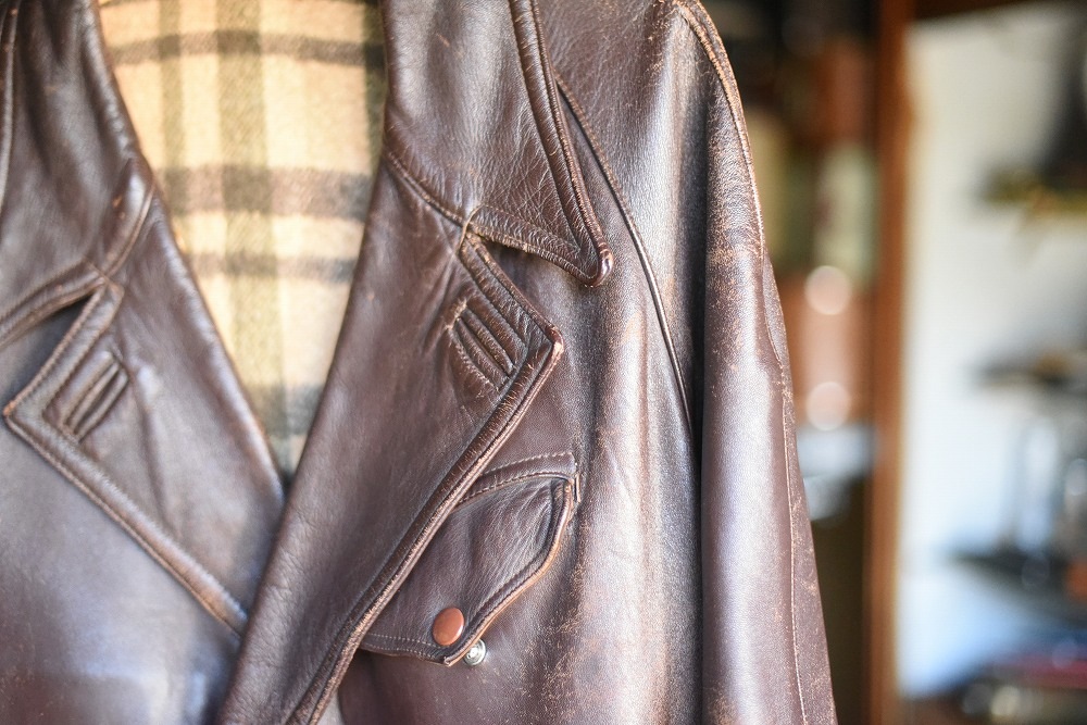 106610 「NOEL CUIR」　フランス製　ノエルレザー　ヴィンテージ　MADE IN FRANCE
