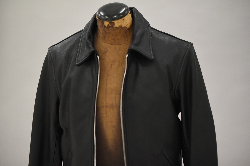 英国 「GOLDTOP」 「The 1958 Jacket」 レザージャケット COLOR：BLACK　　送料無料