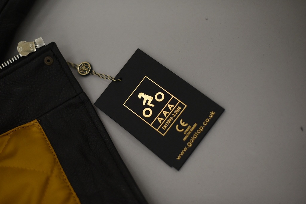 英国 「GOLDTOP」 「The 1958 Jacket」 レザージャケット COLOR：BLACK　　送料無料