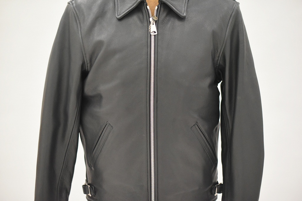 英国製レザージャケット Liugoo Leathers 本革 UKダブルライダースジャケット 着脱