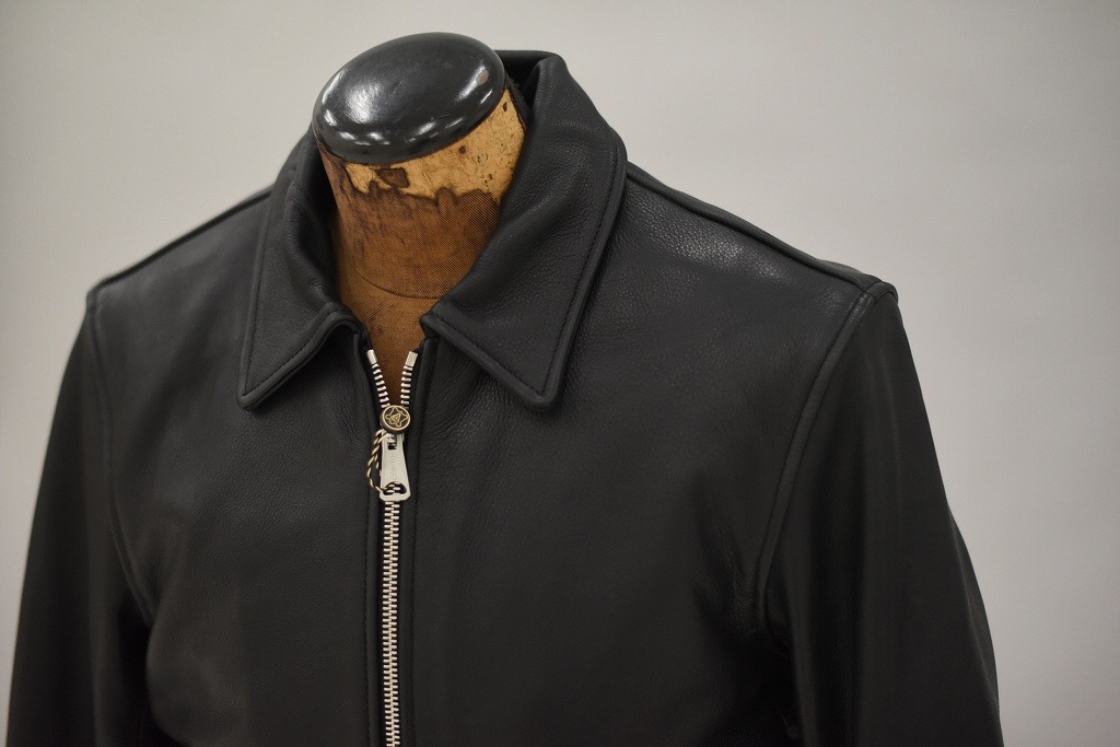 英国 「GOLDTOP」 「The 1958 Jacket」 レザージャケット COLOR：BLACK　　送料無料