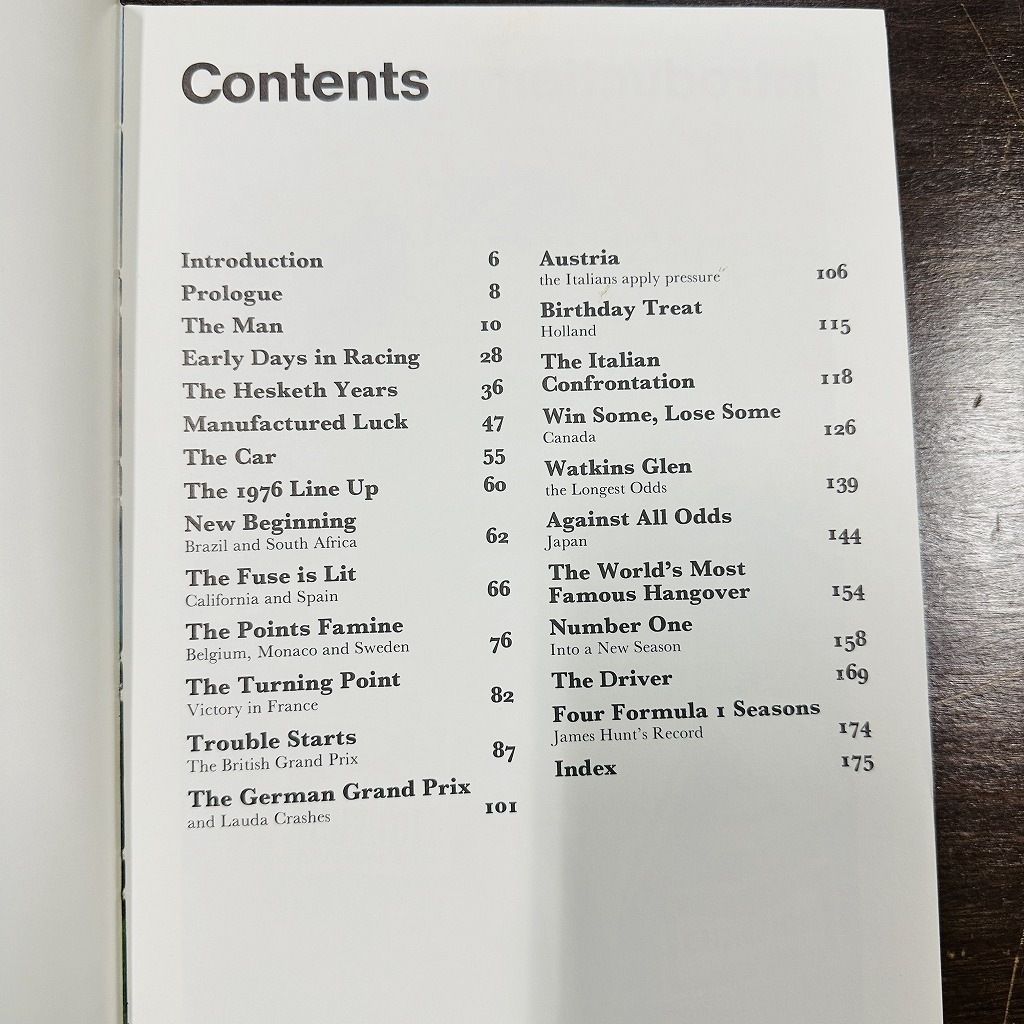 B4613「James Hunt Against All Odds」モータースポーツ F1