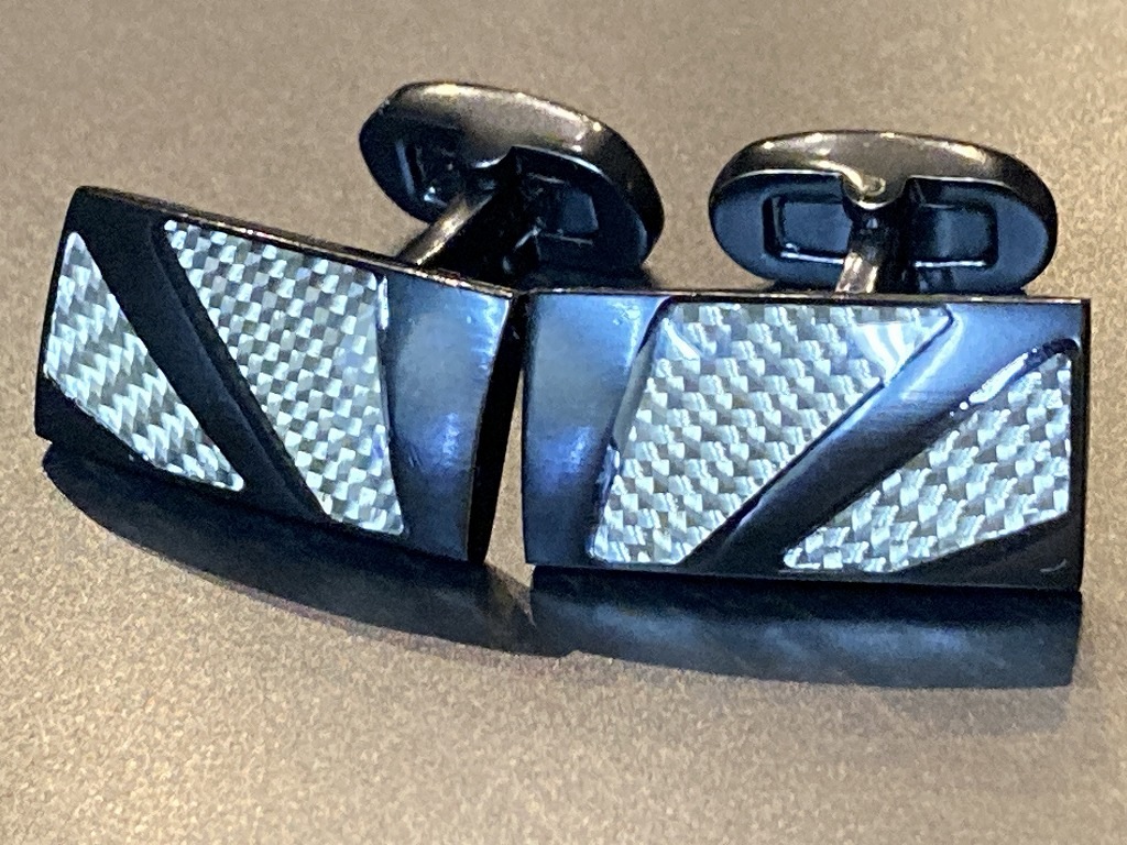 107427　カフスボタン　カフリンクス　スウィヴル式