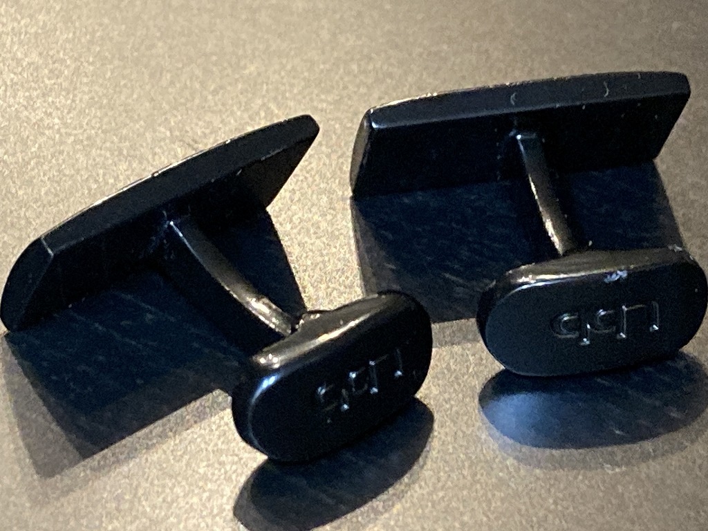 107427　カフスボタン　カフリンクス　スウィヴル式