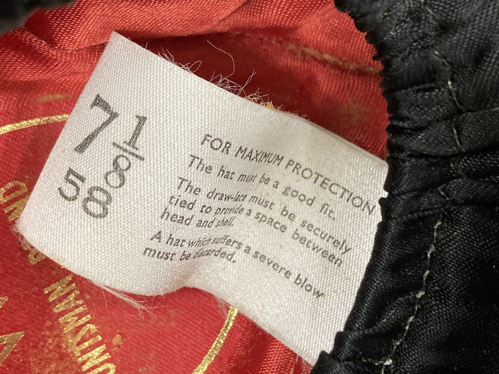 108497 ヴィンテージ　「HUNTSMAN BRAND」 乗馬用ヘルメット　MODSヘルメット