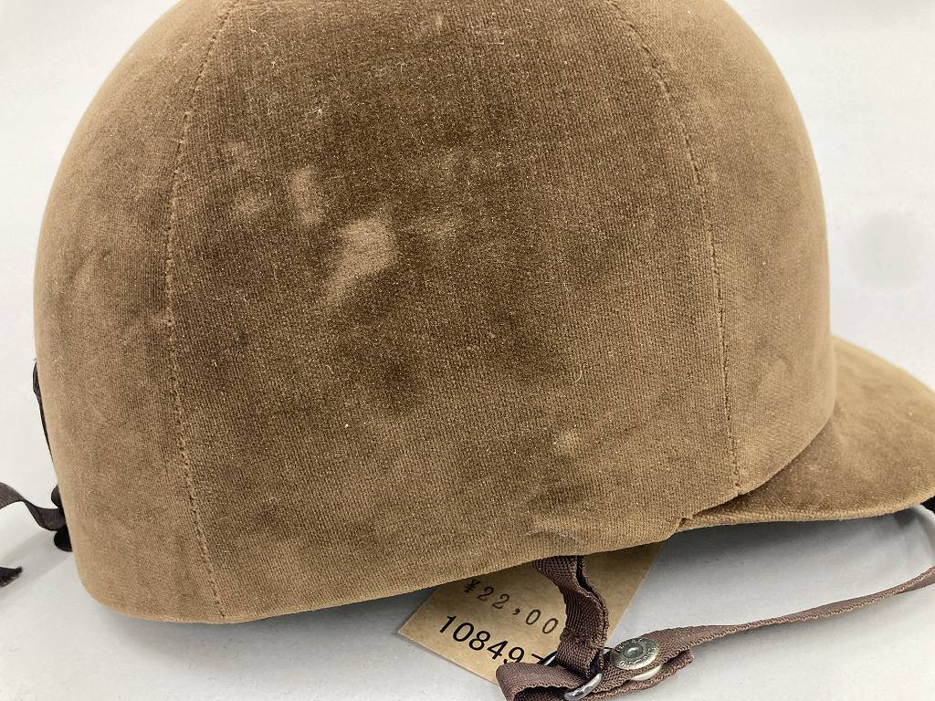 108497 ヴィンテージ　「HUNTSMAN BRAND」 乗馬用ヘルメット　MODSヘルメット