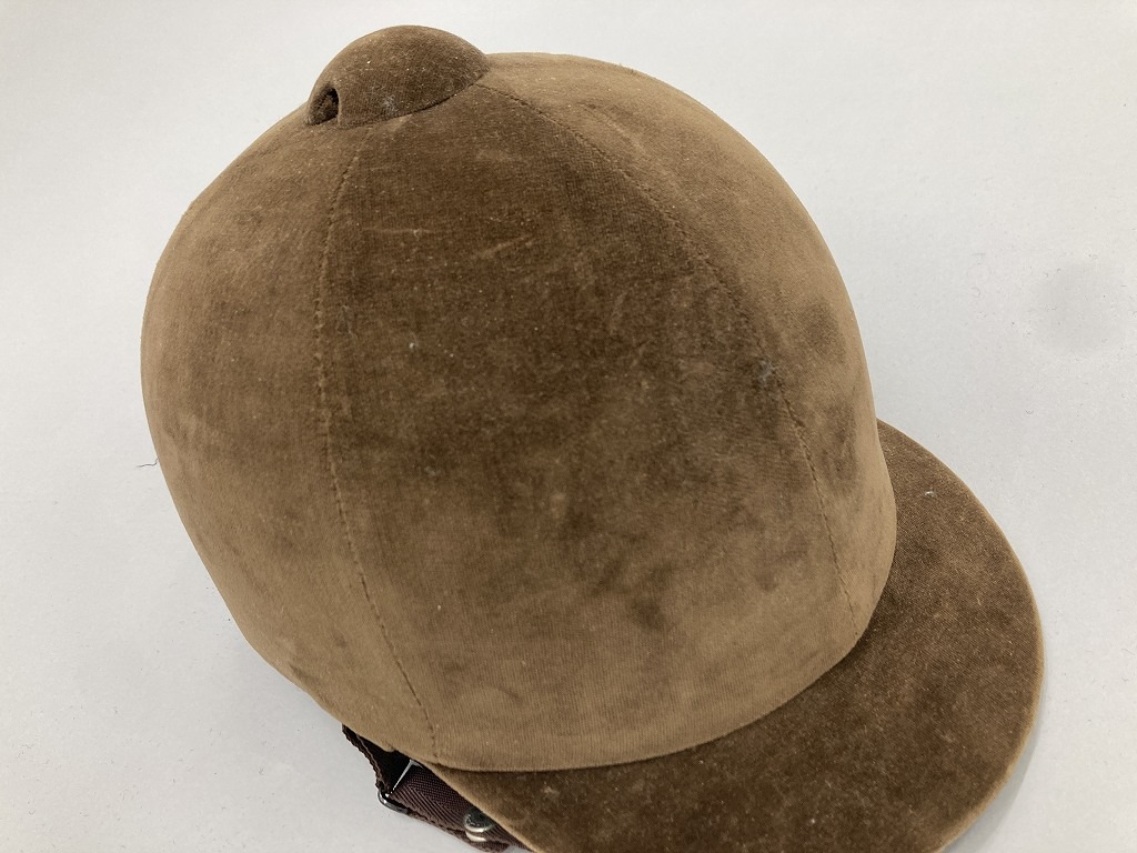 108497 ヴィンテージ　「HUNTSMAN BRAND」 乗馬用ヘルメット　MODSヘルメット