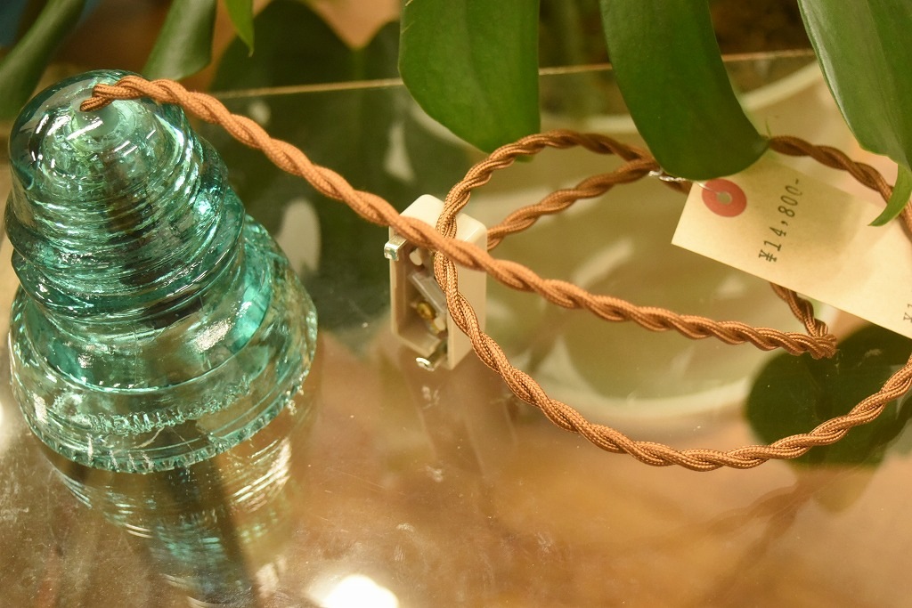 104768 インダストリアル ガラスインシュレーター ランプ 照明 USA 碍子 i008