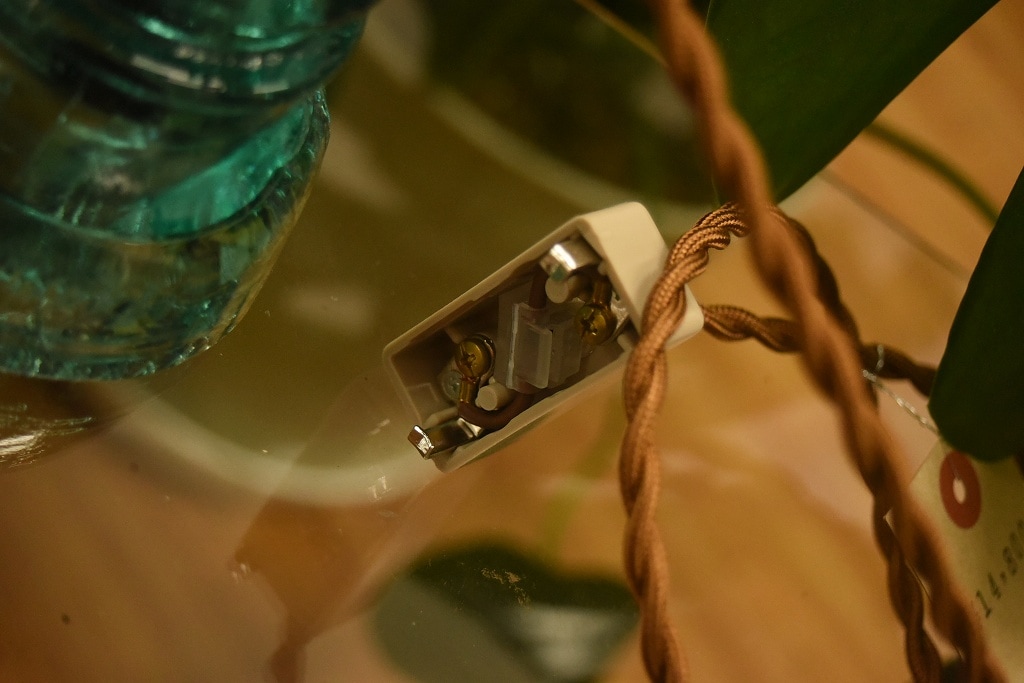 104768 インダストリアル ガラスインシュレーター ランプ 照明 USA 碍子 i008