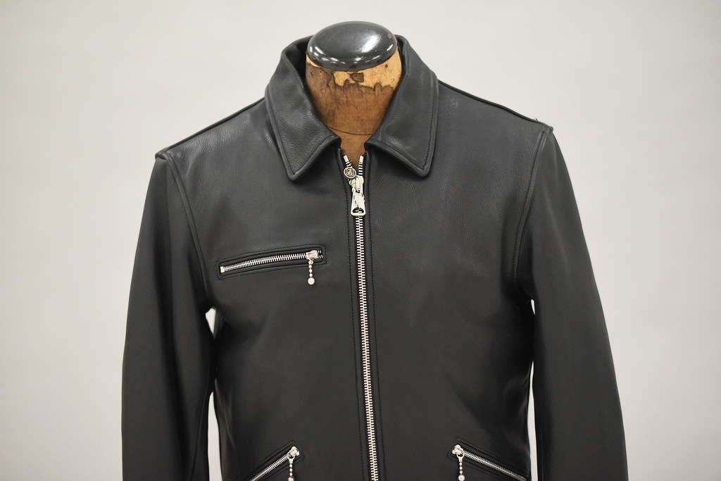 英国 「GOLDTOP」 「The 1959 Jacket」 レザージャケット COLOR：BLACK　　送料無料　5%ポイント還元