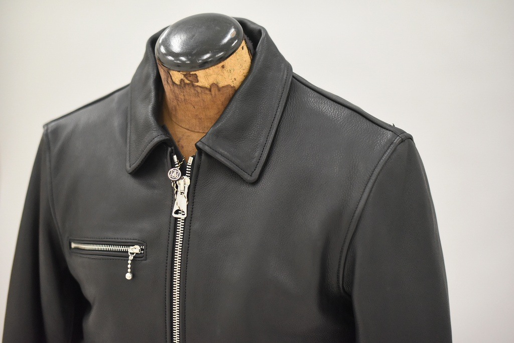 英国 「GOLDTOP」 「The 1959 Jacket」 レザージャケット COLOR：BLACK　　送料無料　5%ポイント還元