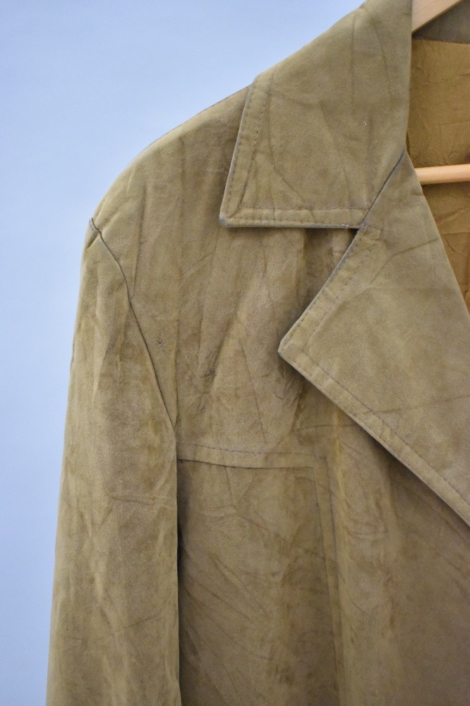 108960 EXCLUSIVE SPORTS WEAR Swiss models MELBOURNE スウェードジャケット コート 