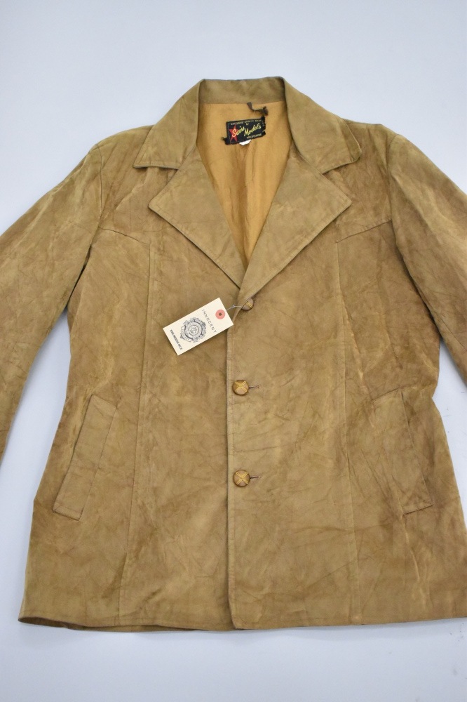 108960 EXCLUSIVE SPORTS WEAR Swiss models MELBOURNE スウェードジャケット コート 