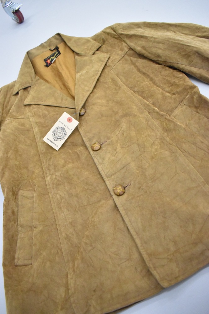 108960 EXCLUSIVE SPORTS WEAR Swiss models MELBOURNE スウェードジャケット コート 