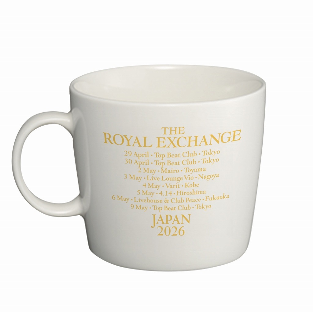 マグカップ「THE ROYAL EXCHANGE JAPAN TOUR 2026」公式ツアーグッズ