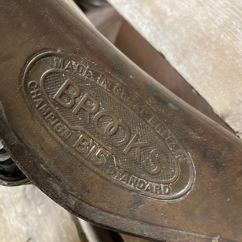 105699 ヴィンテージ　「BROOKS」 B15  ブルックス　サドル　シート　自転車