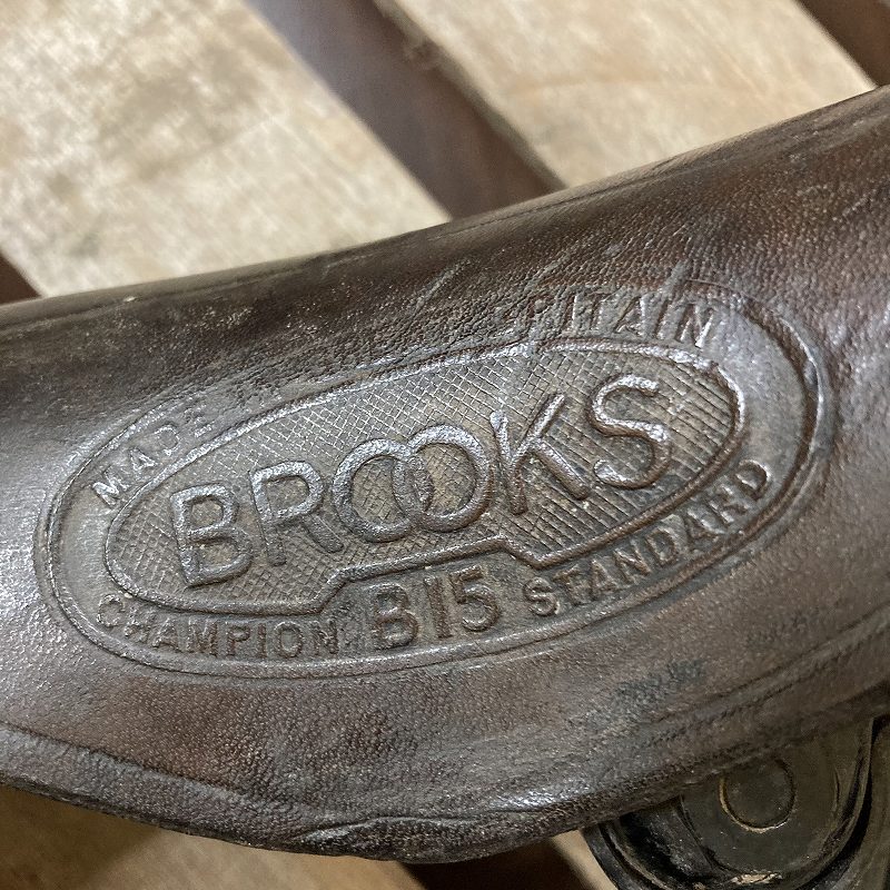 105699 ヴィンテージ　「BROOKS」 B15  ブルックス　サドル　シート　自転車