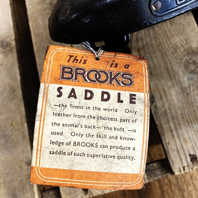 105699 ヴィンテージ　「BROOKS」 B15  ブルックス　サドル　シート　自転車