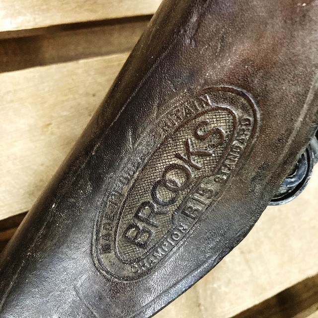 105699 ヴィンテージ　「BROOKS」 B15  ブルックス　サドル　シート　自転車