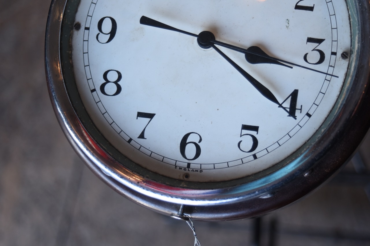 ヴィンテージ 英国時計 SMITHS(スミス)船舶掛け時計 101823