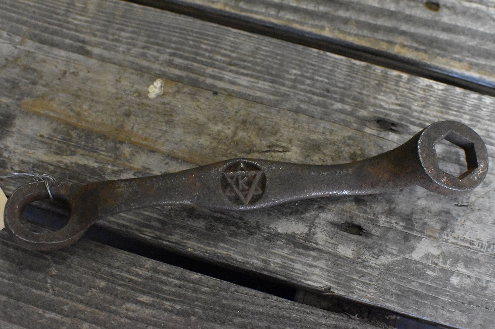 107015 UK ヴィンテージ 両口メガネレンチ ツール 英国 MADE IN ENGLAND