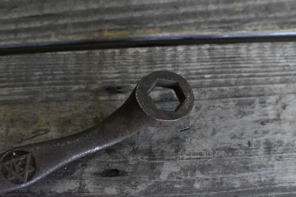 107015 UK ヴィンテージ 両口メガネレンチ ツール 英国 MADE IN ENGLAND