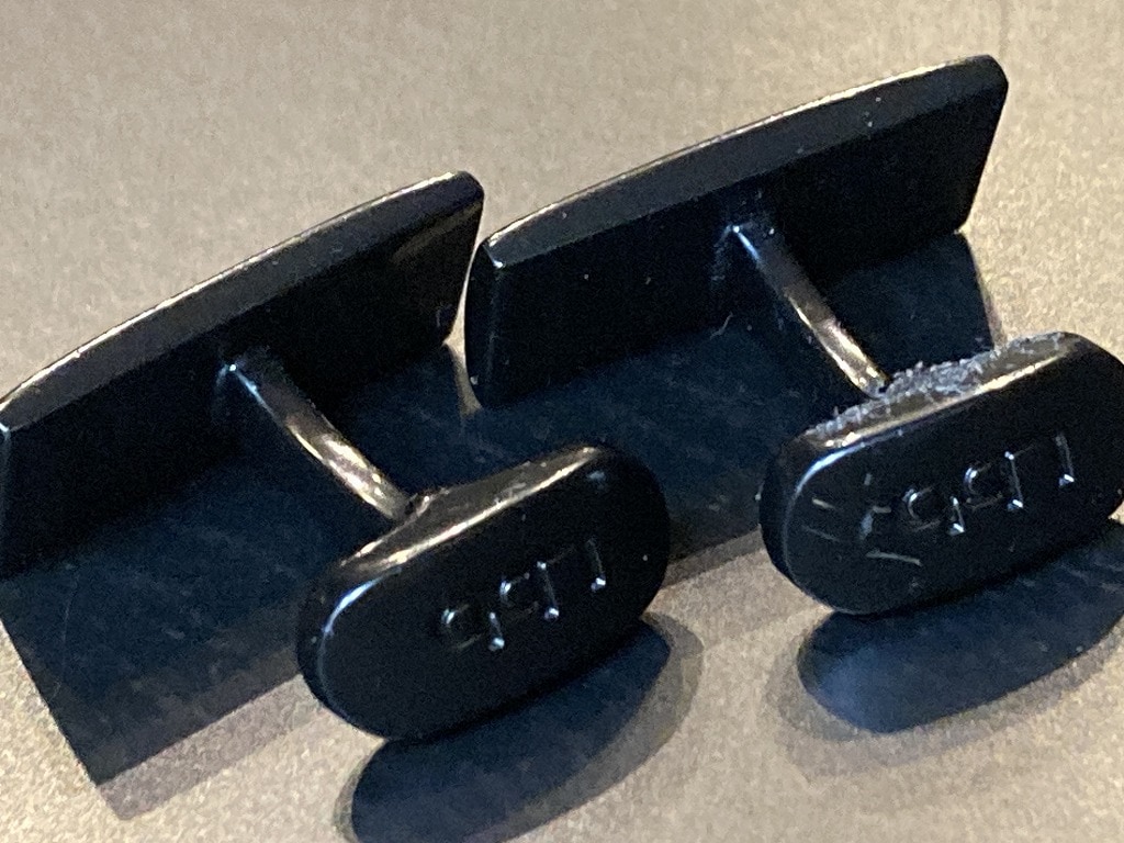 107428　カフスボタン　カフリンクス　スウィヴル式