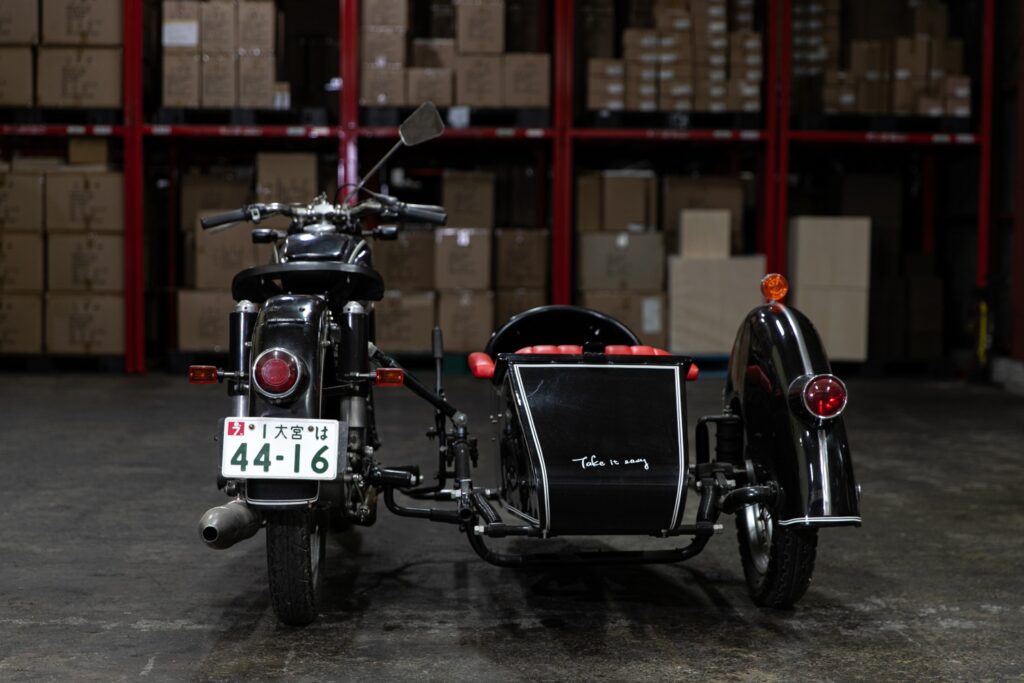 R0002 レンタル　貸出車両 「BMW R26 SIDECAR」サイドカー