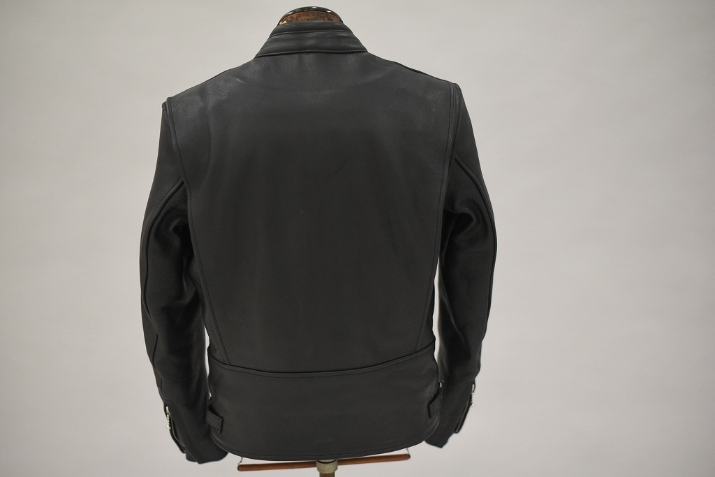 英国 「GOLDTOP」 「The '68 Cafe Racer Jacket」 レザージャケット COLOR：BLACK　　送料無料