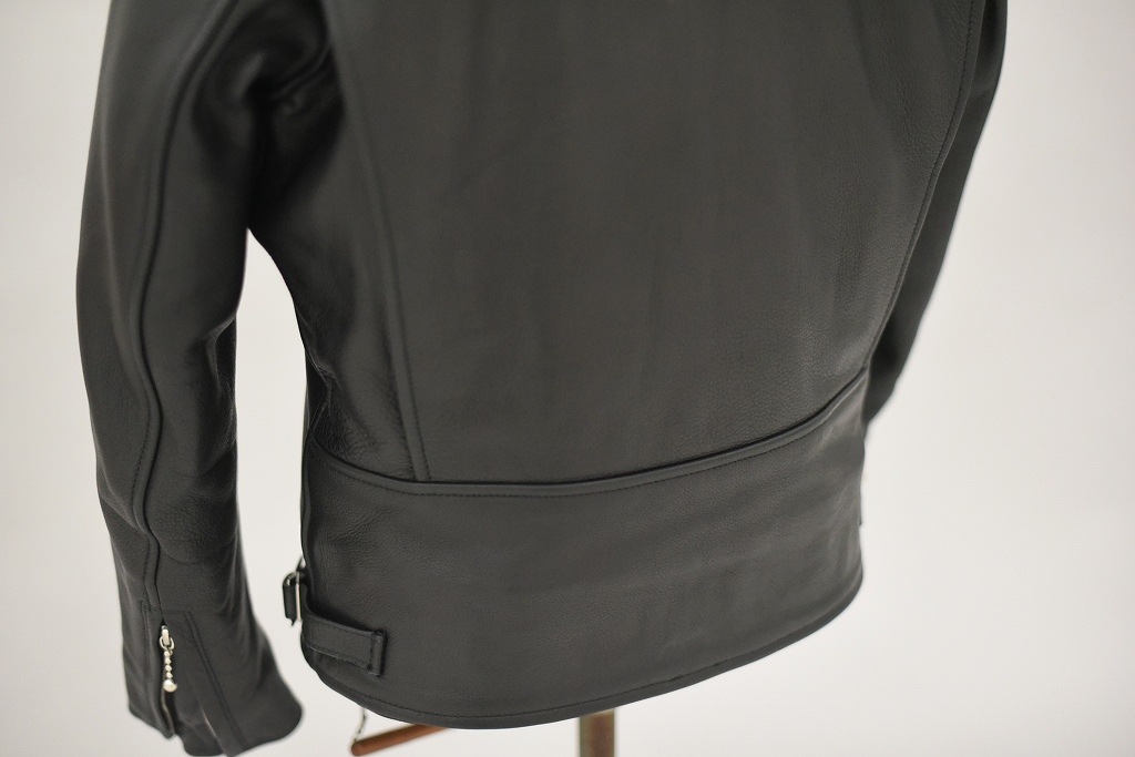 英国 「GOLDTOP」 「The '68 Cafe Racer Jacket」 レザージャケット COLOR：BLACK　　送料無料
