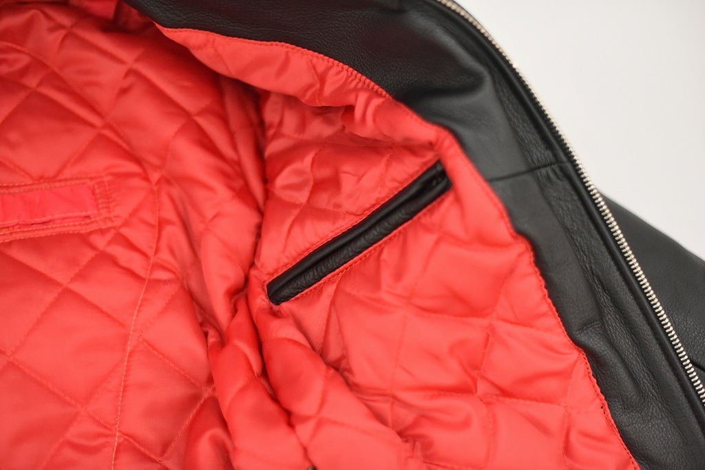 英国 「GOLDTOP」 「The '68 Cafe Racer Jacket」 レザージャケット COLOR：BLACK　　送料無料
