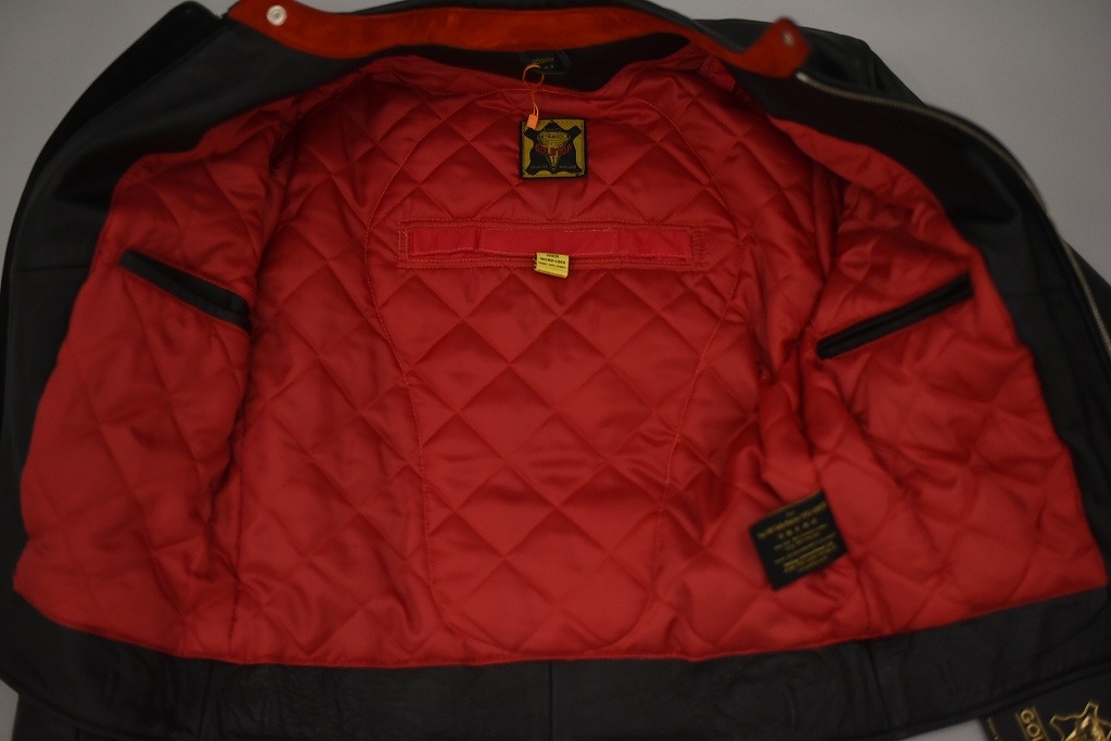英国 「GOLDTOP」 「The '68 Cafe Racer Jacket」 レザージャケット COLOR：BLACK　　送料無料