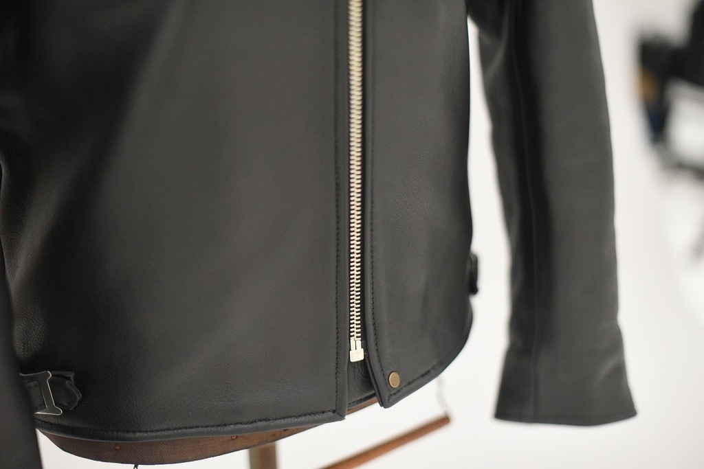 英国 「GOLDTOP」 「The '68 Cafe Racer Jacket」 レザージャケット COLOR：BLACK　　送料無料