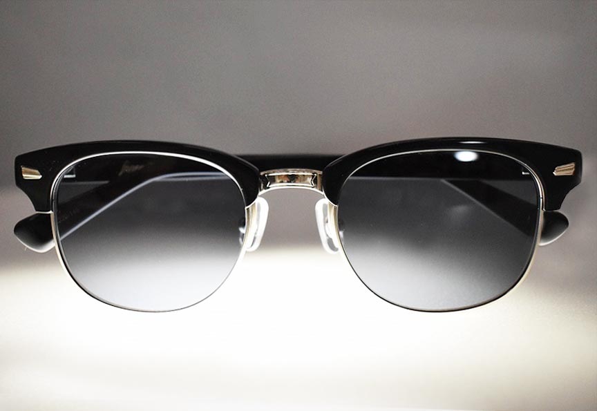 RFH-BB フリップサングラス 「RAWGUN」 ハーフリム BLACK/BLUE  INNOCENT Original Products
