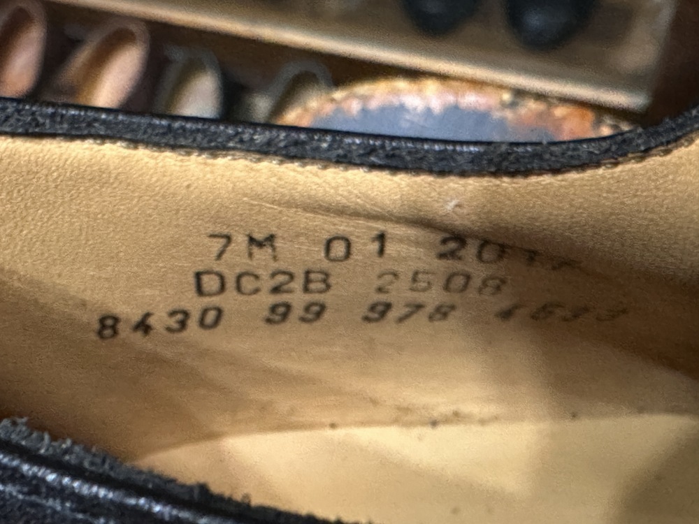 109840 サービスシューズ  DEAD STOCK SIZE 7M