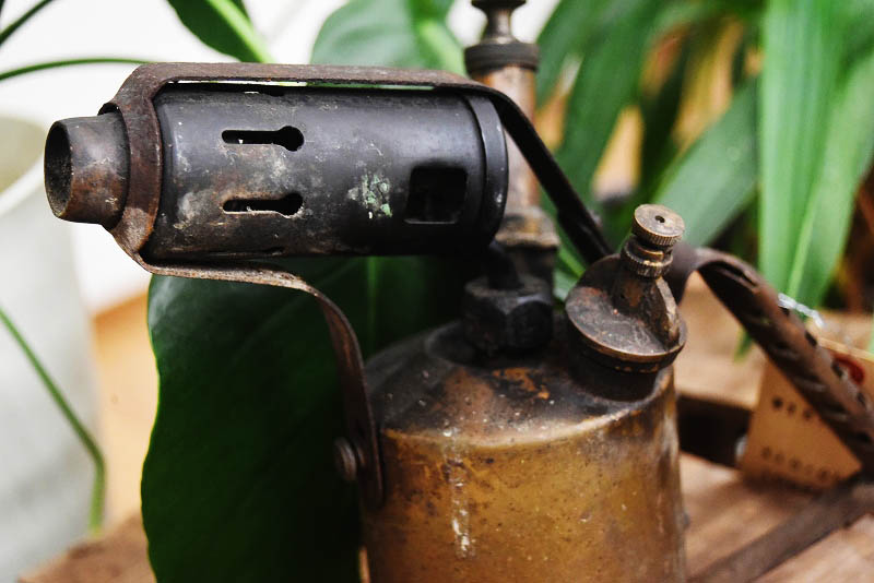 105287 「BUFLAM」　BLUE FLAME MADE IN ENGLAND　ブラス　トーチ　バーナー　ブロートーチ　コンロ　キャンプ　真鍮　